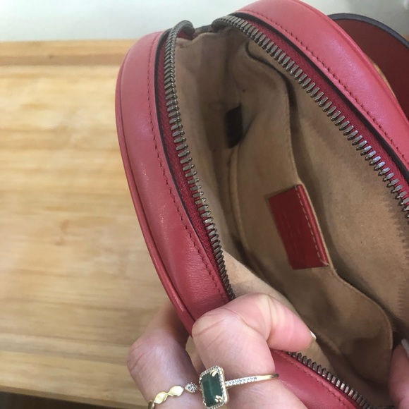 GG Marmont matelassé leather belt bag (fanny pack) - Picture 3 of 4